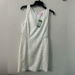 NWT white Lilly Pulitzer shift dress